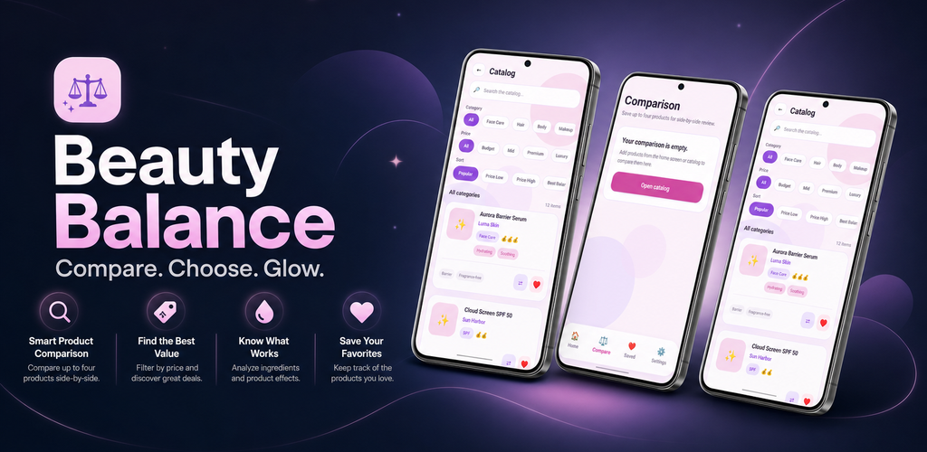 Beauty Balance promotional banner